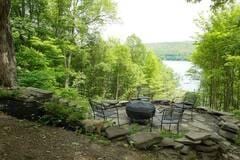 16441 W Lake Rd, Pulteney, NY 14418 - view of yard featuring a water view