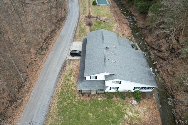 drone / aerial view