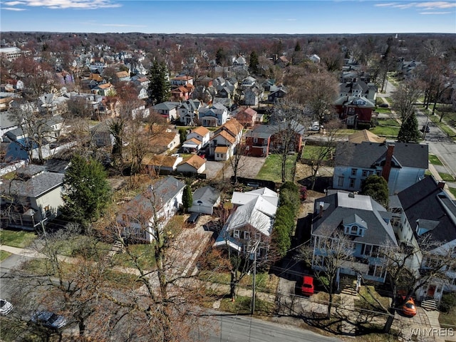 192 Pine St, Lockport City, NY 14094 - bird's eye view featuring a residential view