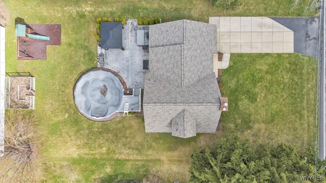 drone / aerial view