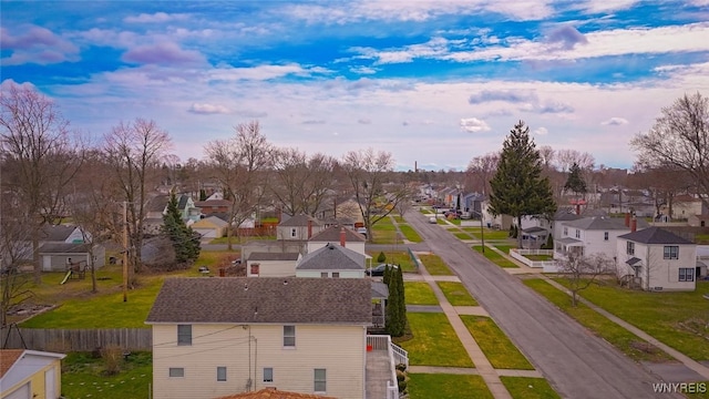 523 76th St, Niagara Falls, NY 14304 - bird's eye view featuring a residential view