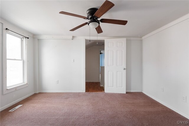 15-17A Vincent St, Champion, NY 13619 - unfurnished bedroom featuring carpet flooring, baseboards, multiple windows, and visible vents