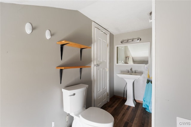 15-17A Vincent St, Champion, NY 13619 - bathroom featuring toilet and wood finished floors