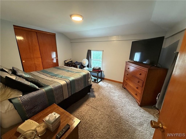 42 Mechanic St, Collins, NY 14070 - bedroom with light colored carpet and lofted ceiling