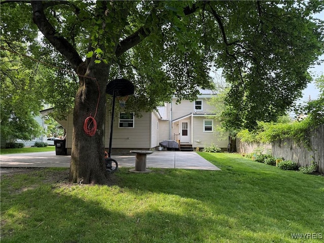 42 Mechanic St, Collins, NY 14070 - rear view of house featuring a patio area and entry steps