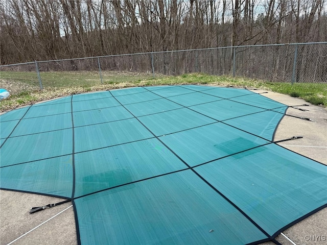 525 Bell Hill Rd, German Flatts, NY 13357 - view of pool with fence and a covered pool