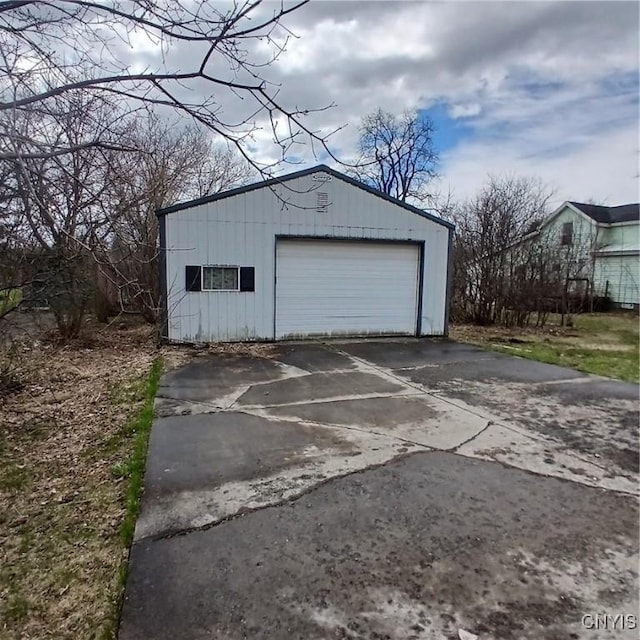 654 Water St, Watertown-City, NY 13601 - view of detached garage
