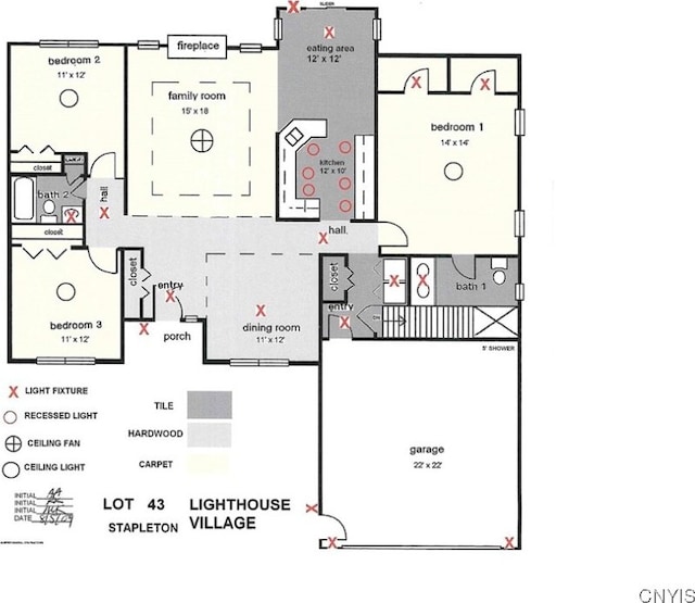 4828 Lighthouse Village Cir, Clay, NY 13088 - plan