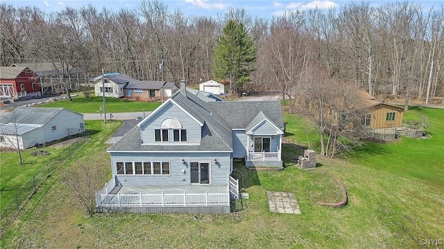 28 Wedgeworth Dr, West Monroe, NY 13167 - rear view of house with roof with shingles