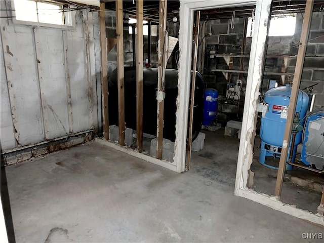 6449 W Scott Rd, Scott, NY 13077 - basement featuring a water pressure tank and oil tank