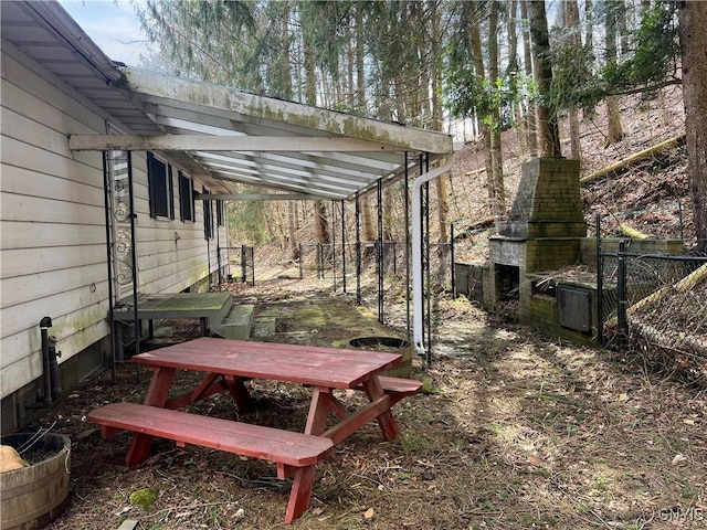 6449 W Scott Rd, Scott, NY 13077 - view of yard with fence