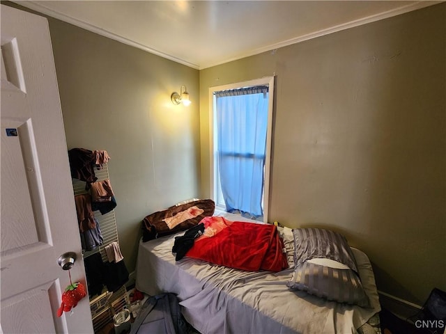 903 Milton Ave, Syracuse, NY 13204 - bedroom featuring crown molding