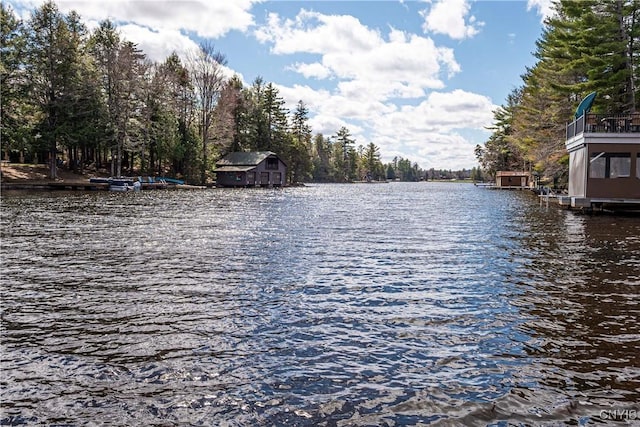 property view of water