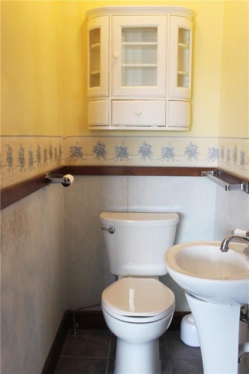 4501 State Route 414, Hector, NY 14818 - bathroom featuring tile patterned floors and toilet