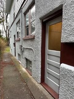 view of side of property