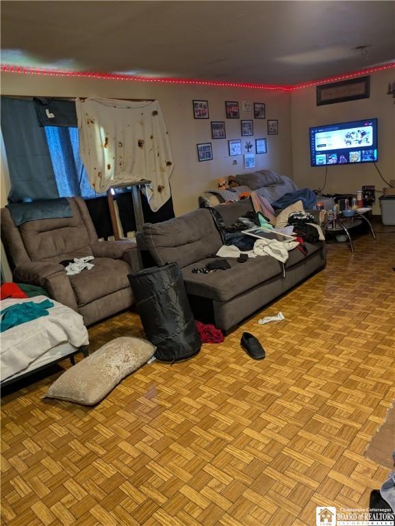 view of living area