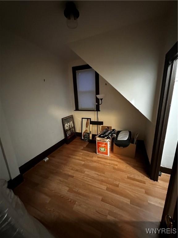 396 Guilford St, Buffalo, NY 14211 - bonus room with wood finished floors and baseboards