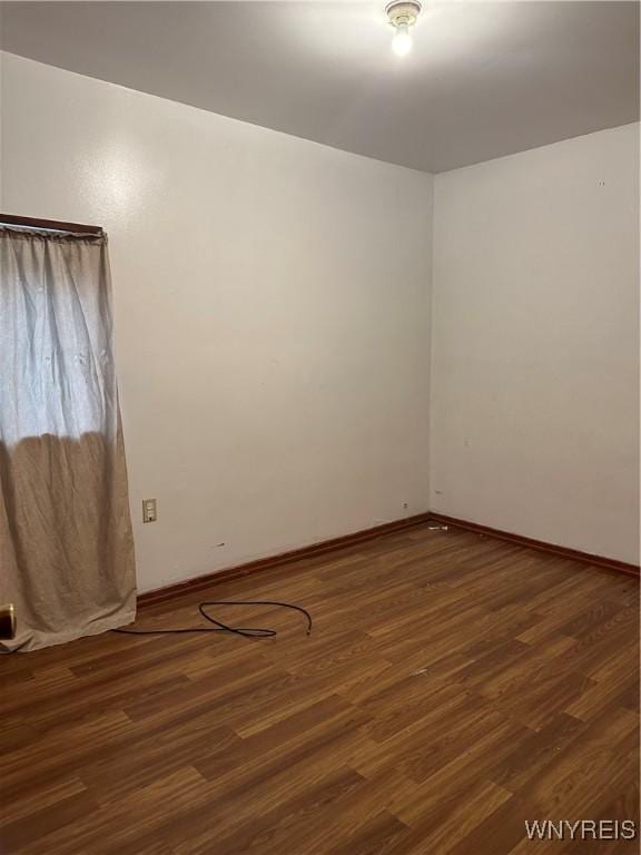 396 Guilford St, Buffalo, NY 14211 - unfurnished room featuring baseboards and wood finished floors