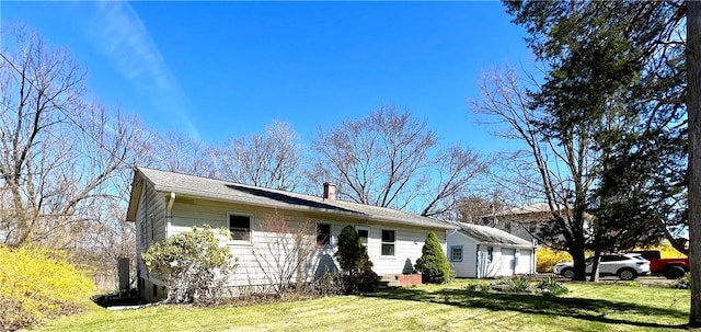3460 County Road 28, Reading, NY 14891 - bungalow-style house with a chimney and a front yard