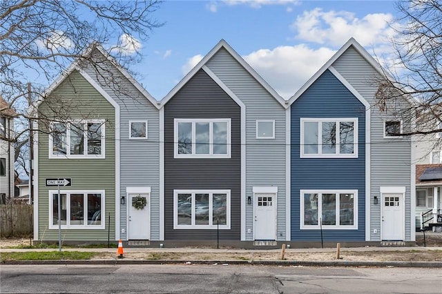 view of townhome / multi-family property