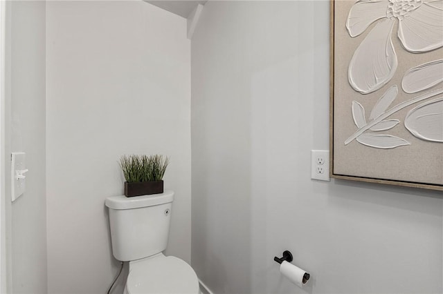 bathroom with toilet