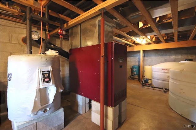 14 Renshaw Bay Rd, Sandy Creek, NY 13145 - attic with water heater