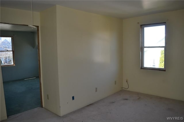 2386 Main St, Collins, NY 14034 - spare room featuring light colored carpet
