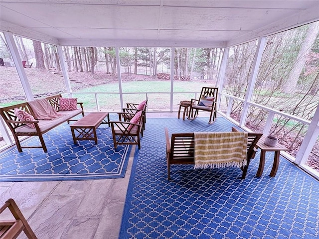 view of patio / terrace with outdoor lounge area