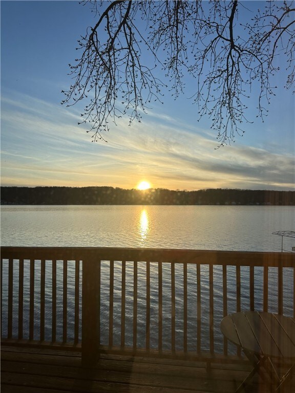 property view of water