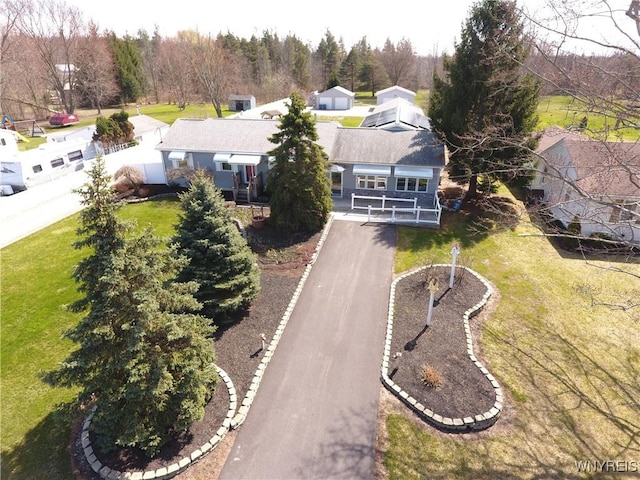drone / aerial view