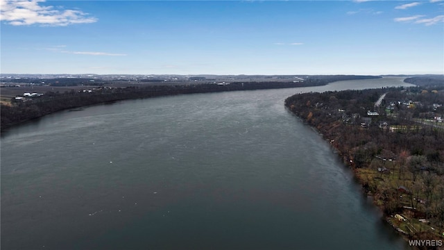 property view of water