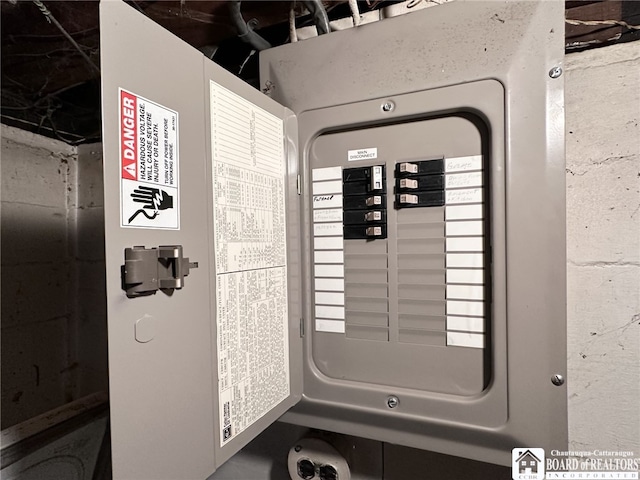 utilities featuring electric panel