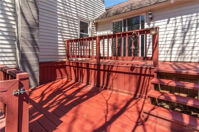 620 W St, Wilna, NY 13619 - view of wooden deck