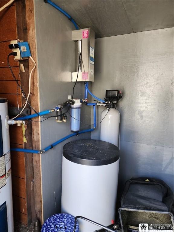 utilities featuring water heater