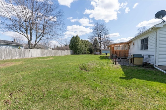 739 Pre Emption Rd, Geneva-City, NY 14456 - view of yard with fence