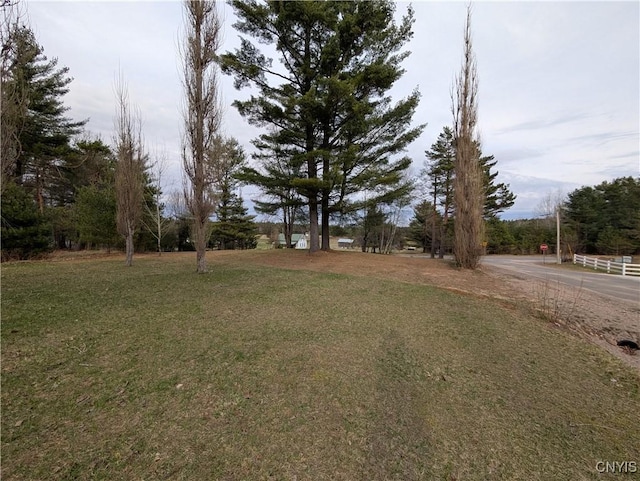 view of yard