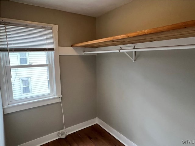 view of closet