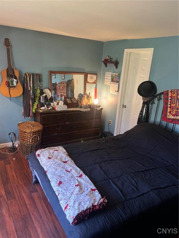 330 Hacadam Rd, Frankfort, NY 13456 - bedroom with wood finished floors