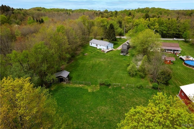 330 Hacadam Rd, Frankfort, NY 13456 - aerial view of property and surrounding area featuring a forest