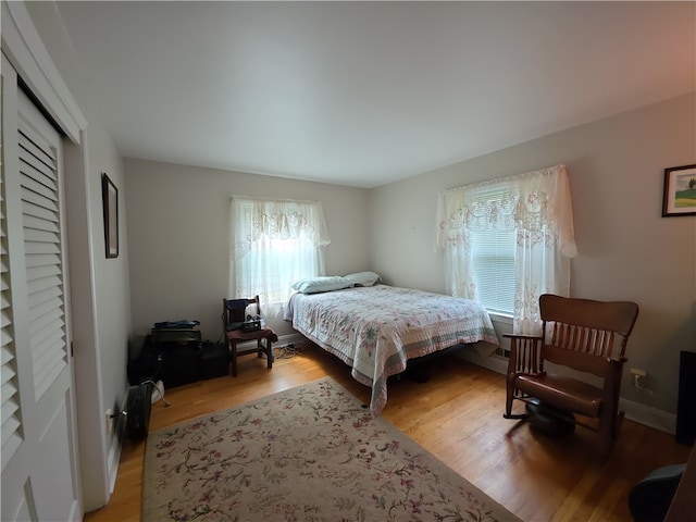 658 Cornell Rd, Elmira-City, NY 14905 - bedroom featuring light wood-type flooring