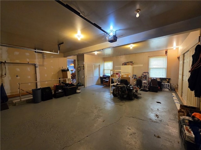 658 Cornell Rd, Elmira-City, NY 14905 - garage featuring a garage door opener
