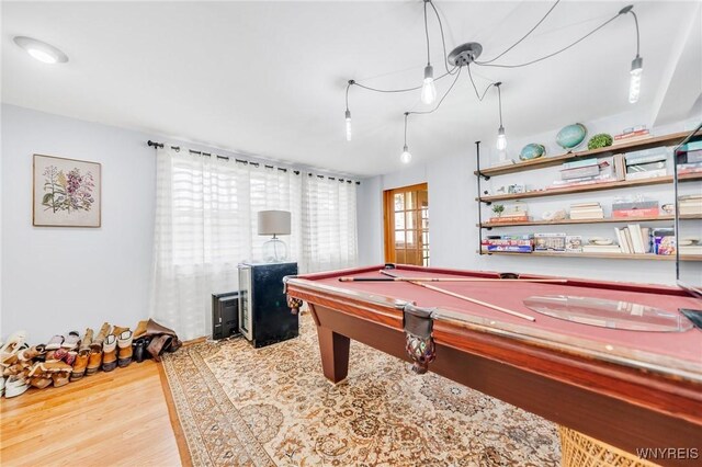 6317 Tonawanda Creek Rd, Lockport-Town, NY 14094 - game room with wood finished floors