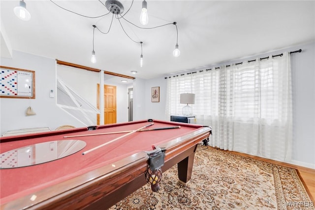 6317 Tonawanda Creek Rd, Lockport-Town, NY 14094 - recreation room featuring wood finished floors