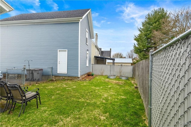 601 W Thomas St, Rome-Inside, NY 13440 - exterior space featuring a fenced backyard and a yard