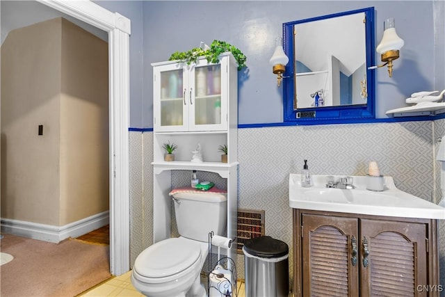 601 W Thomas St, Rome-Inside, NY 13440 - bathroom with toilet and vanity