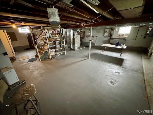 1432 Quaker Rd, Somerset, NY 14012 - below grade area with heating unit