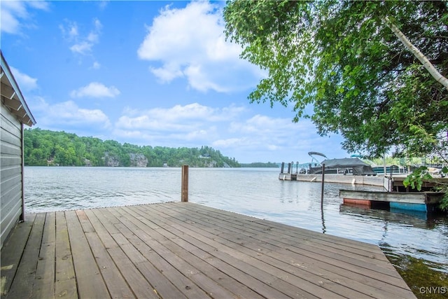 14204 S Bonaparte Rd, Diana, NY 13648 - dock area with a water view