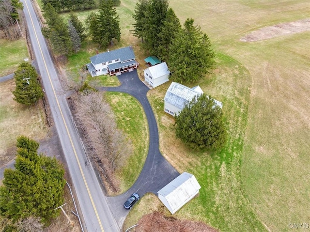 drone / aerial view
