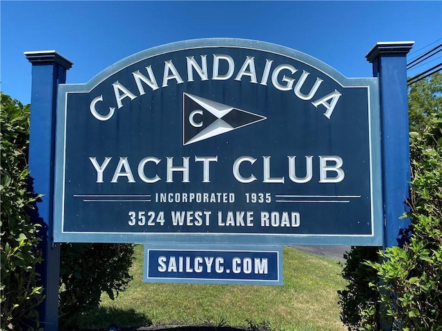 4872 Bedford Dr, Canandaigua-Town, NY 14424 - view of community / neighborhood sign