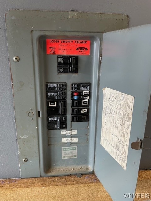 13289 Lakeview Dr, Carlton, NY 14571 - utility room with electric panel